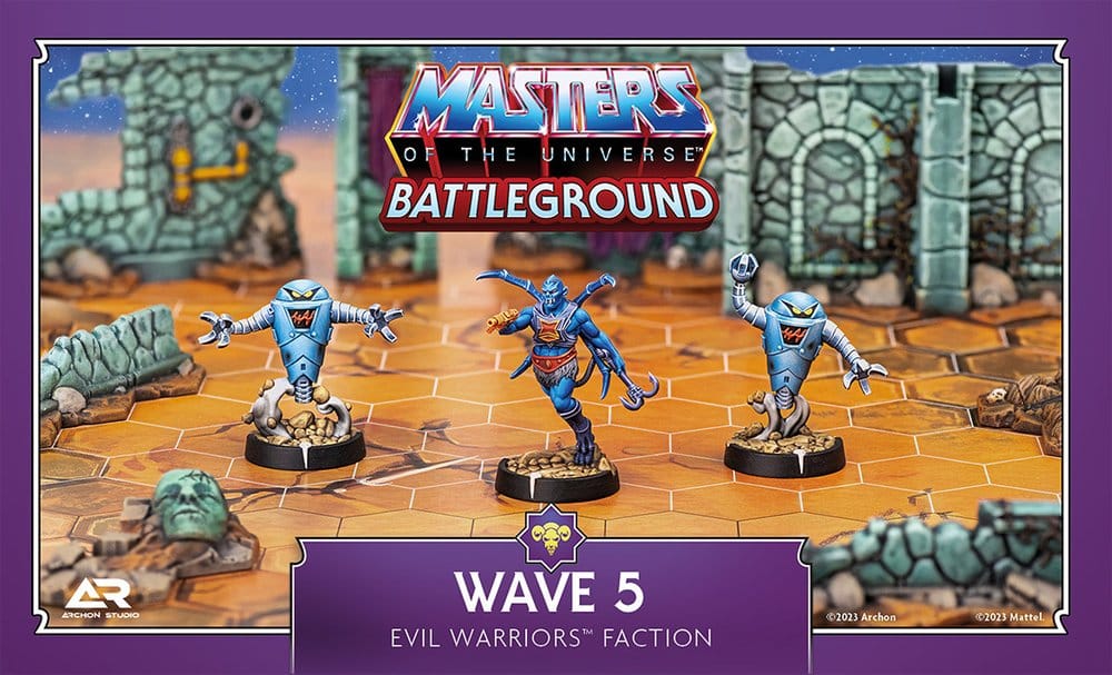 Masters of the Universe: Battleground Miniatures Game Wave 5: Evil Warriors faction *Spanish Version*