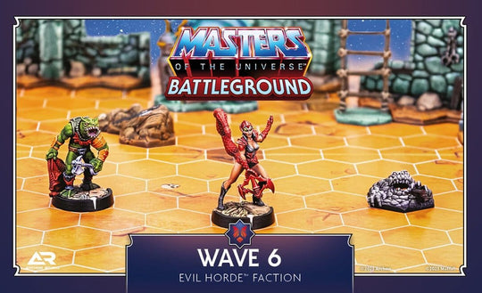 Masters of the Universe: Battleground Miniatures Game Wave 6: Evil Horde Faction *French Version*
