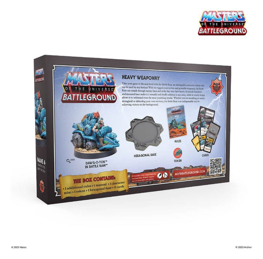 Masters of the Universe: Battleground Miniatures Game Wave 6: Fighting Foe Men Faction *Spanish Version*