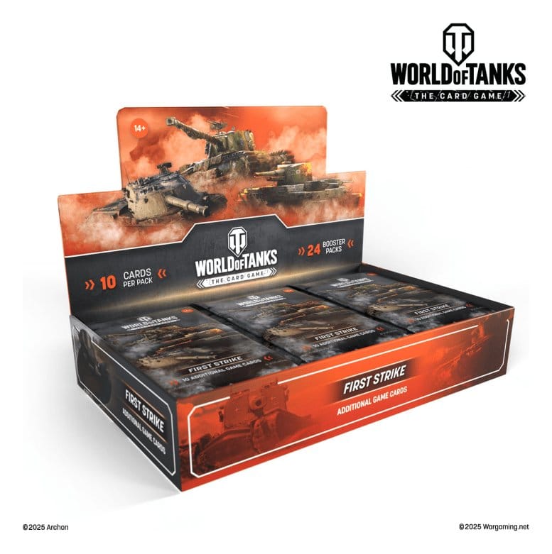 World of Tanks TCG First Strike Booster Display (24) *English Version*