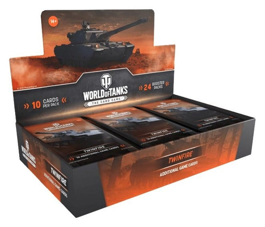 World of Tanks TCG Twinfire Booster Display (24) *English Version*
