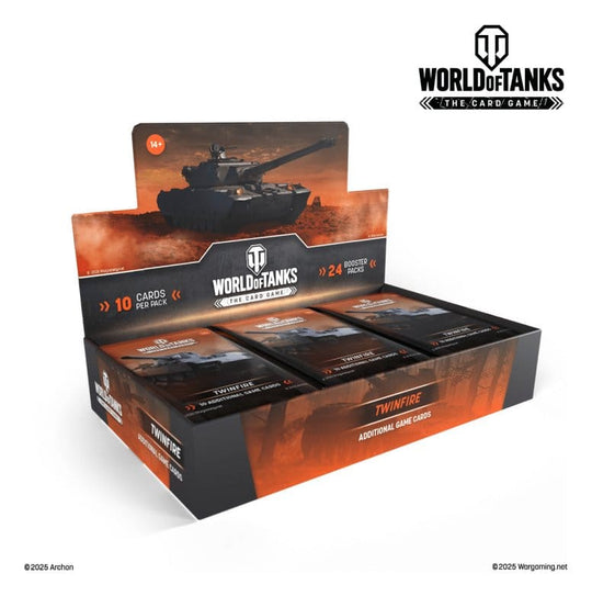 World of Tanks TCG Twinfire Booster Display (24) *English Version*