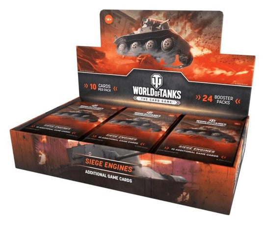 World of Tanks TCG Siege Engines Booster Display (24) *English Version*