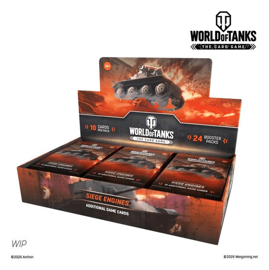 World of Tanks TCG Siege Engines Booster Display (24) *English Version*