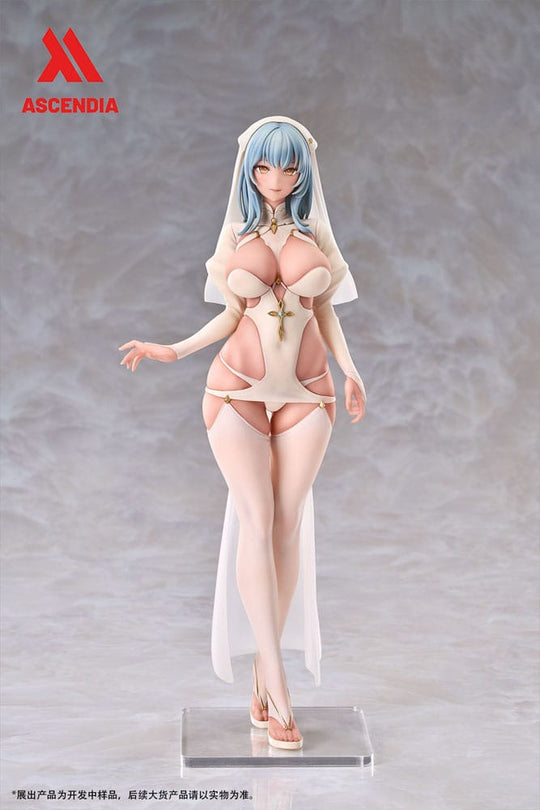 Original Character PU Statues 2-Pack 1/6 Lily Nun & Emily Nurse Illustration by Chowbie 26 cm