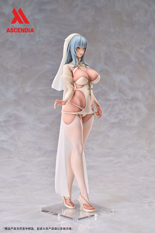 Original Character PU Statues 2-Pack 1/6 Lily Nun & Emily Nurse Illustration by Chowbie 26 cm