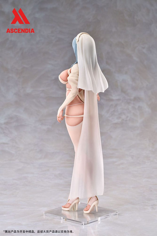 Original Character PU Statues 2-Pack 1/6 Lily Nun & Emily Nurse Illustration by Chowbie 26 cm