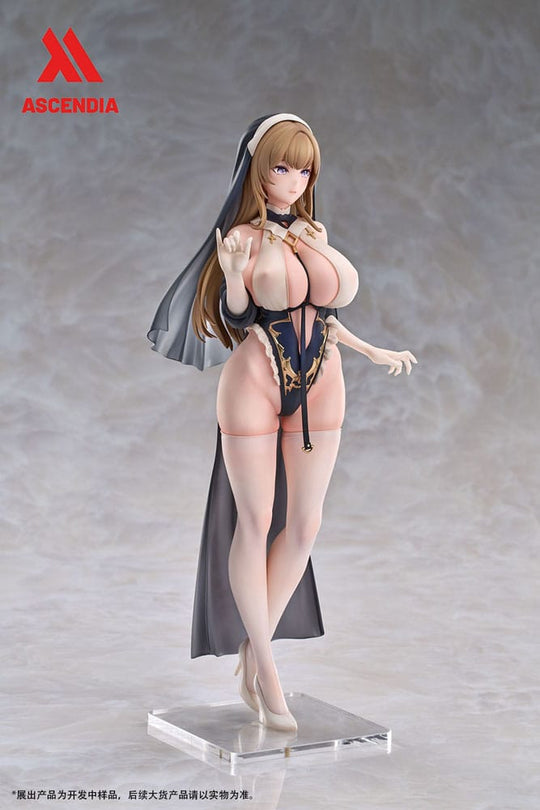 Original Character PU Statues 2-Pack 1/6 Lily Nun & Emily Nurse Illustration by Chowbie 26 cm