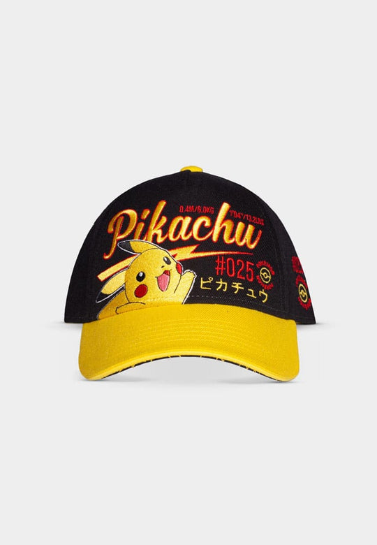 Pokémon Curved Bill Cap Pikachu Hello
