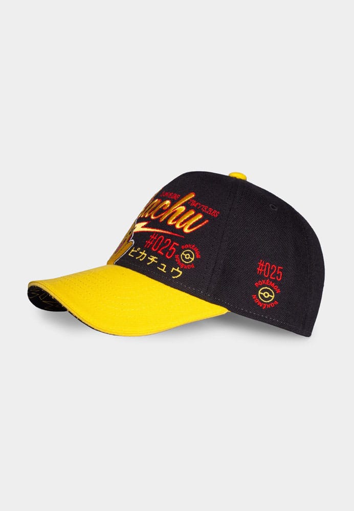 Pokémon Curved Bill Cap Pikachu Hello
