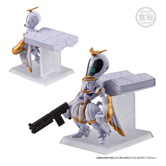 FW Gundam Convergence Core Cross Bone Action Figure Set Steel 7 Angel Diona & Icarus 13 cm