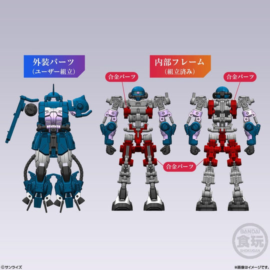 Gundam Model Kit Artifact Pro Zaku II High Mobility Type 10 cm