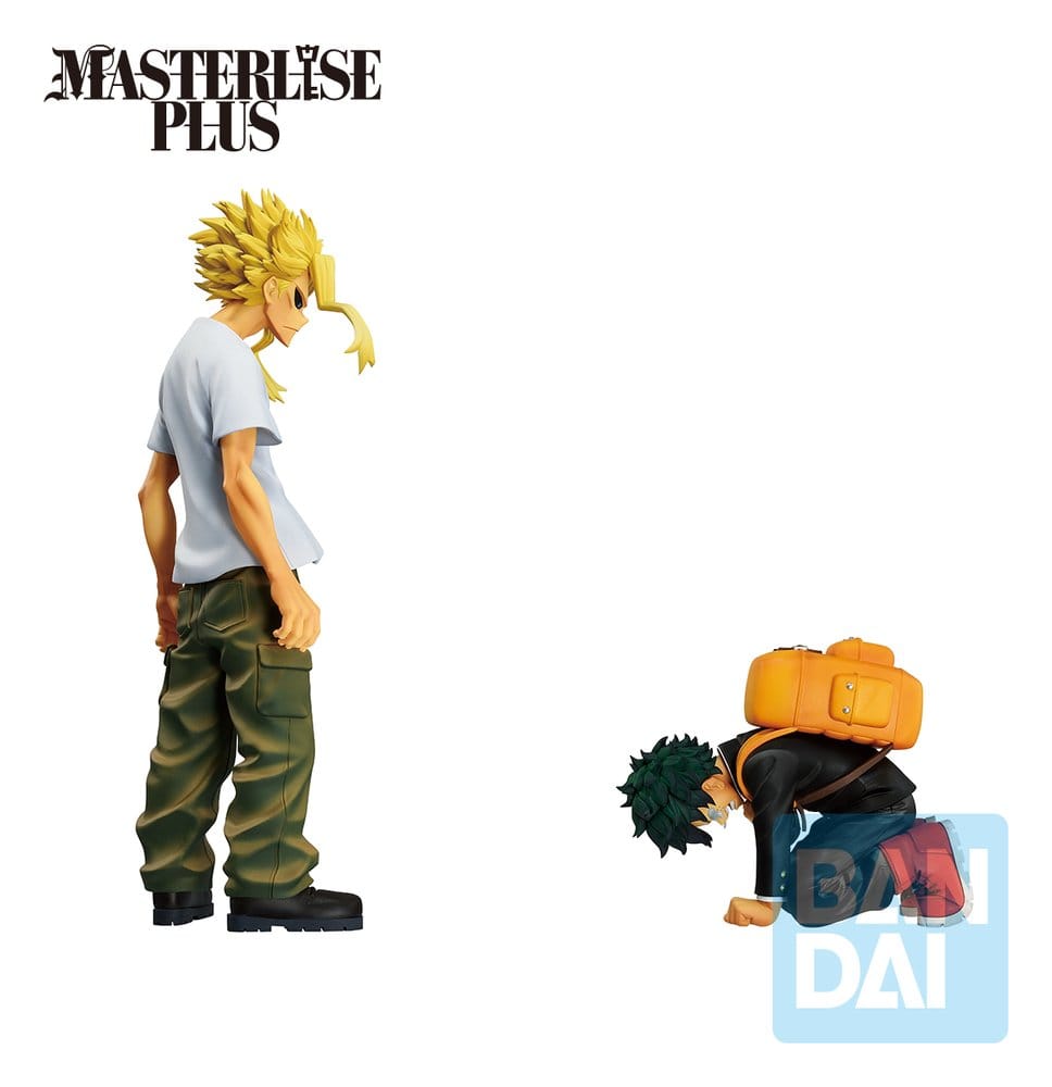 My Hero Academia Ichibansho Masterlise Plus PVC Figure Izuku Midoriya & All Might 27 cm