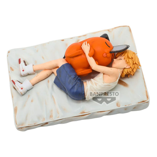 Chainsaw Man Break Time Collection PVC Statue Vol. 4: Denki & Pochita 5 cm