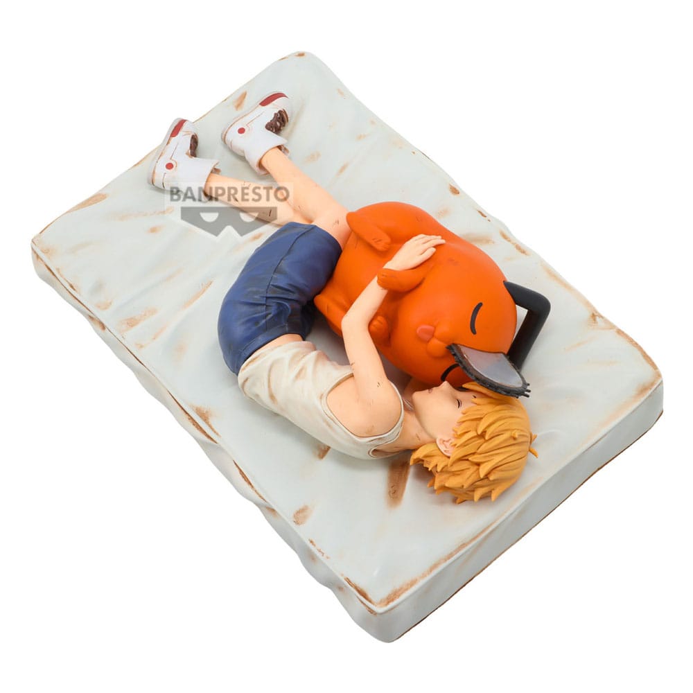 Chainsaw Man Break Time Collection PVC Statue Vol. 4: Denki & Pochita 5 cm