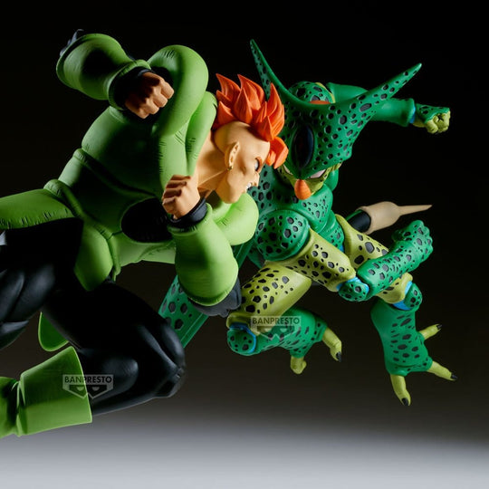 Dragon Ball Z Match Makers PVC Figure Cell (vs Android 16) 16 cm