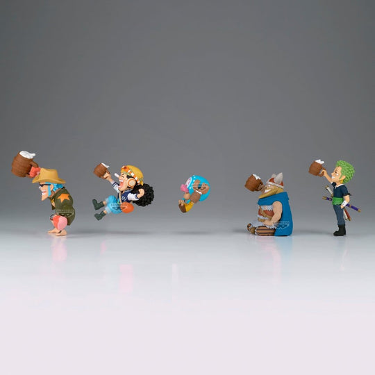 One Piece World Collectable Figure Banquet 2 Display (12)
