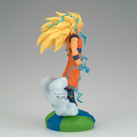 Dragon Ball Z History Box PVC Figure Super Saiyan 3 Son Goku 18 cm