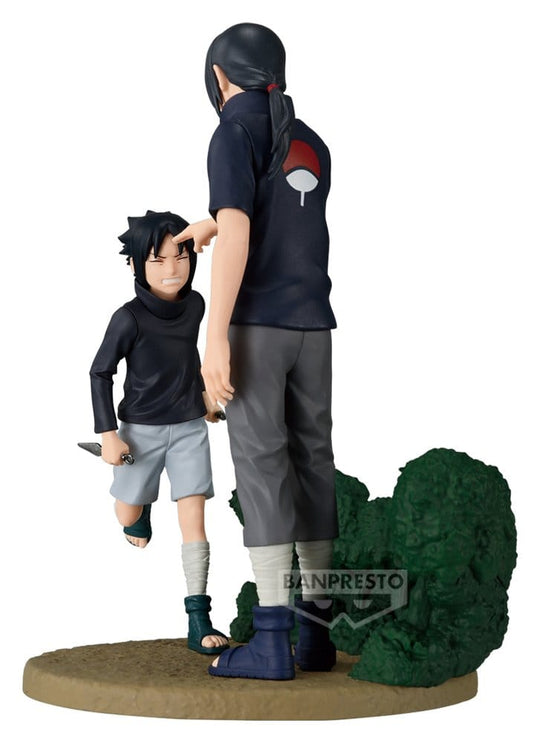 Naruto Shippuden Memorable Saga PVC Figure Sasuke Uchiha & Itachi Uchiha 14 cm
