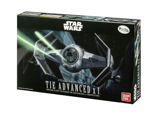 Star Wars Model Kit 1/72 TIE Advanced x1 10 cm