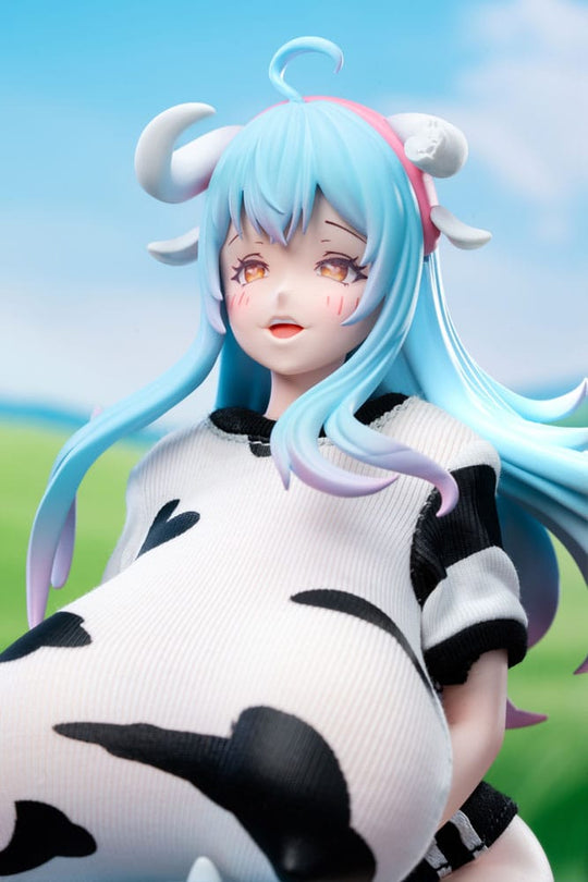 Original Character Statue 1/6 Niu Niang Illustration by renowned designer collective Wushan 21 cm