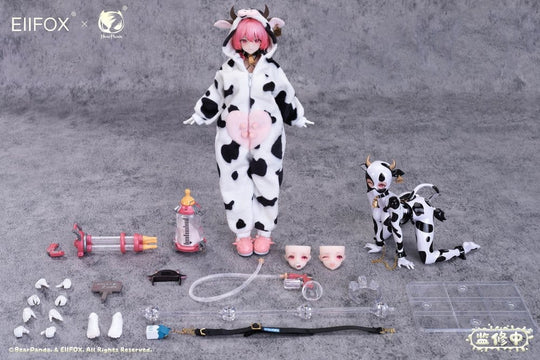 Original Character Action Figure 1/8 Eiifox & BearPanda Nyuugyuu Momo 21 cm