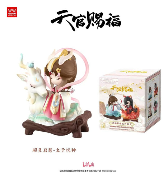 Heaven Official's Blessing PVC Figure Auspicious Blessings / Líng Fú Xiàn Ruì Series Blind Box 10 cm Display (4)