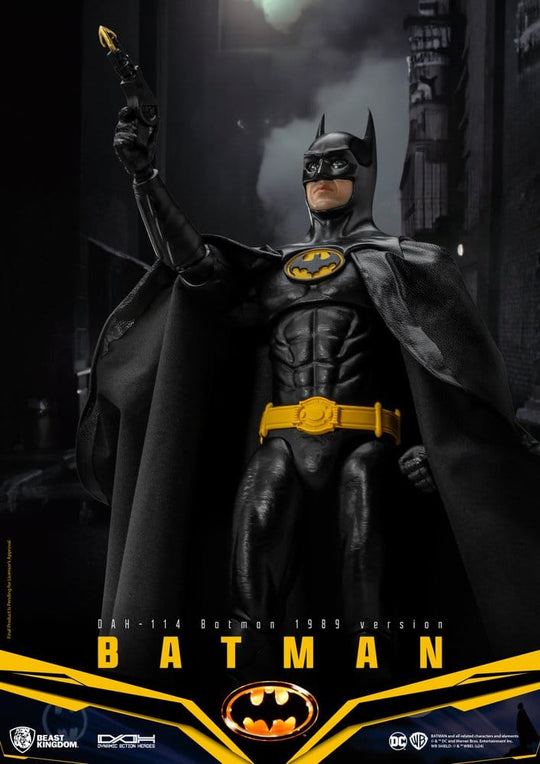 DC Comics Dynamic 8ction Heroes Action Figure Batman 1989 Standard Version 21 cm