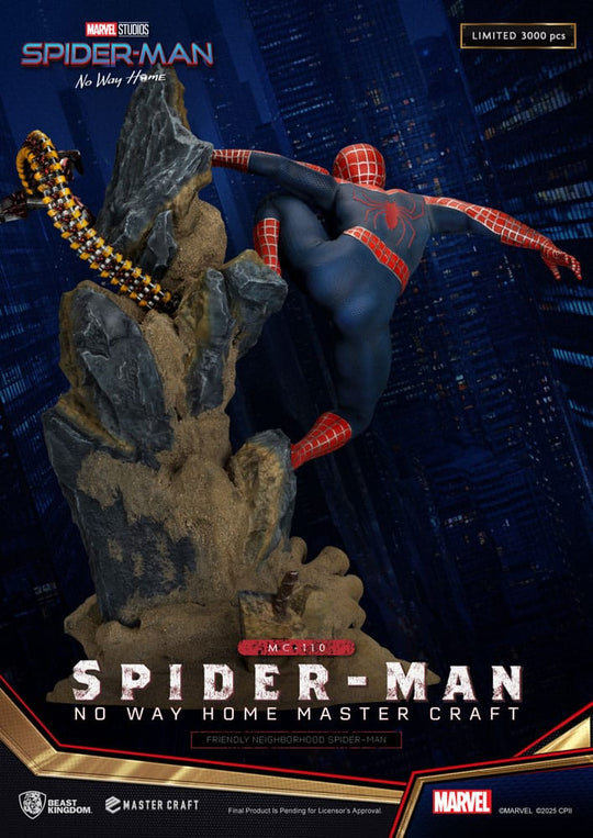 Spider-Man: No Way Home Master Craft Statue Friendly Neighborhood Spider-Man 36 cm