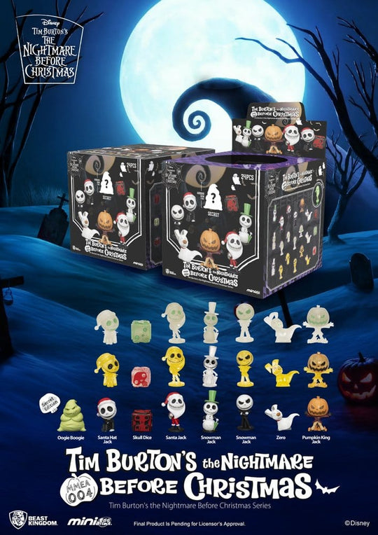The Nightmare Before Christmas Mini Figures Assortment (24)