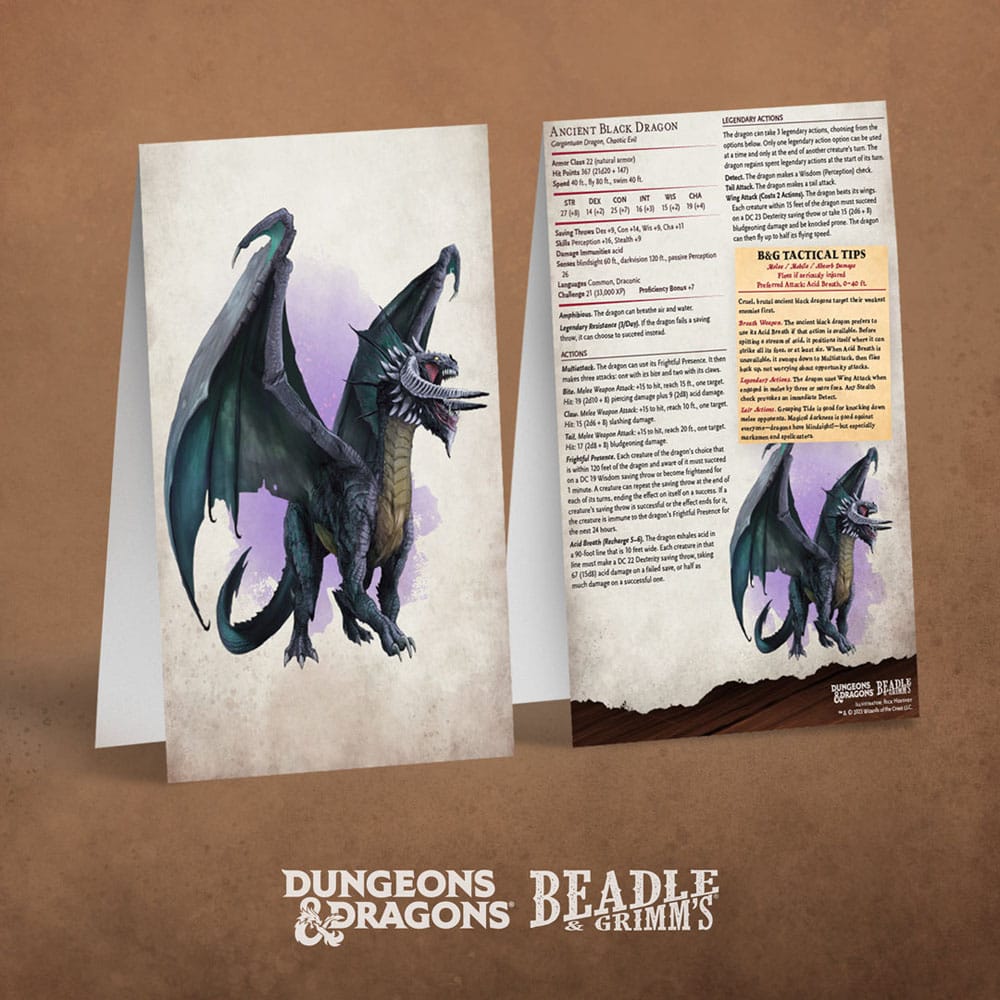 Dungeons & Dragons RPG Encounter Cards Challenge Rating 7+: Pack 2 *english*
