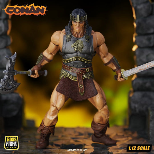 Conan Epic H.A.C.K.S. Action Figure 1/12 King Conan: Ruler of Aquilonia
