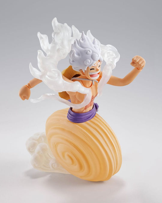 One Piece S.H.Figuarts Action Figure Monkey D. Luffy Gear 5 -Future Island Egghead- 15 cm