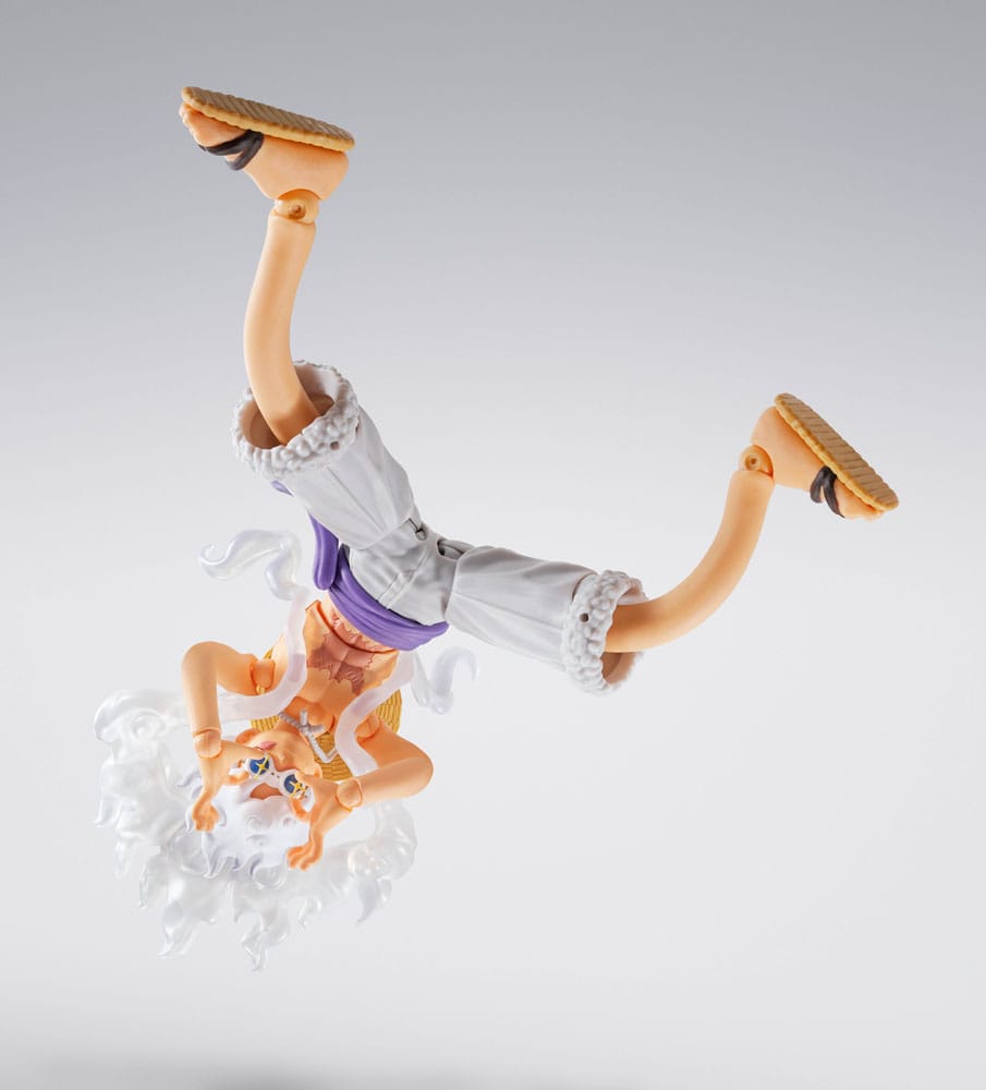 One Piece S.H.Figuarts Action Figure Monkey D. Luffy Gear 5 -Future Island Egghead- 15 cm
