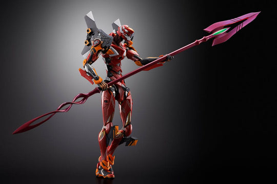 Neon Genesis Evangelion Metal Build Action Figure Eva Production Model-02 30th with the Spear of Cassius 22 cm