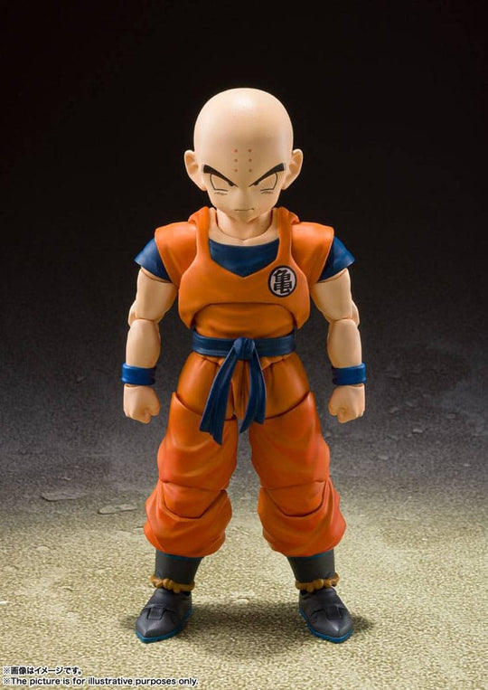 Dragon Ball Z S.H. Figuarts Action Figure Krillin-Earth's Strongest Man 12 cm