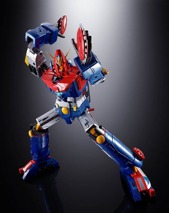 Chodenji Robot Combattler V Soul of Chogokin Diecast Action Figure GX-121 Combattler V6 26 cm