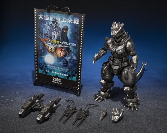 Godzilla: Tokyo S.O.S. S.H.MonsterArts Diecast Action Figure Kiryu (Heavily Armed Type / High Mobility Type) "Tokyo SOS" -Movie Graphic Plus- 16 cm
