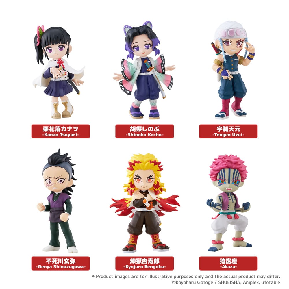 Demon Slayer PalVerse Mini Figures vol.2 Blind Box Display (6)