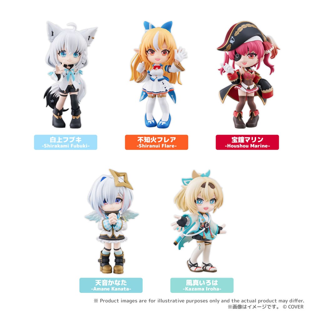 Hololive Production PalVerse PVC Figures Vol. 1 9 cm Assortment (6)
