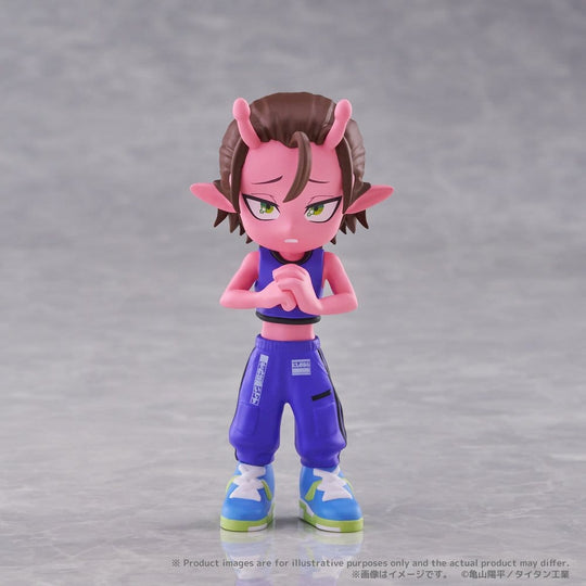 Galactic Milky?Subway Express Mini Figures Blind Box Display (6)