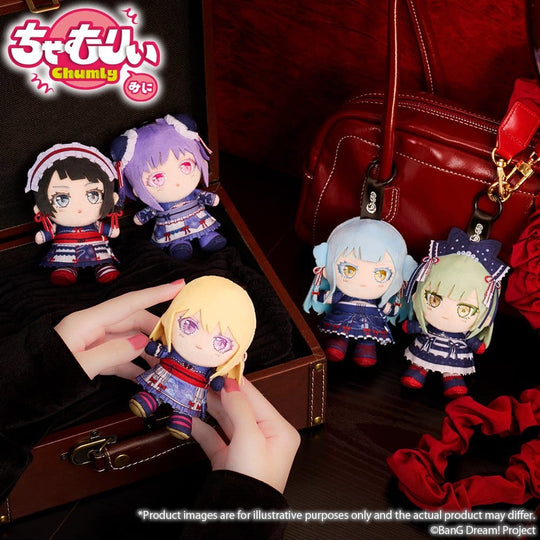 BanG Dream! Chamuri Mini Plush Keychain Ave Mujica Senbi Toryo Ver. Mortis 10 cm