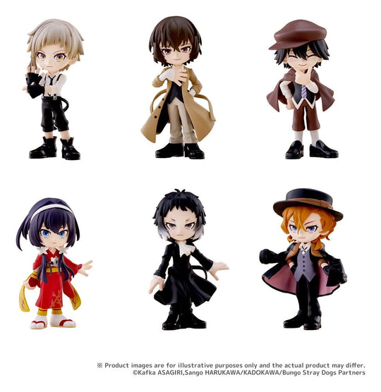 Bungo Stray Dogs PalVerse Mini Figures Blind Box Display (6)