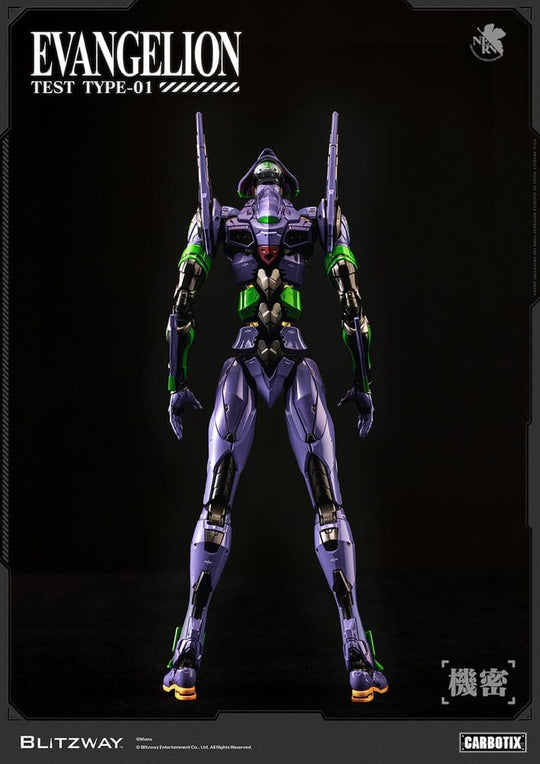 Evangelion Carbotix Action Figure Evangelion Unit-01 Test Type (Standard Ver.) 33 cm