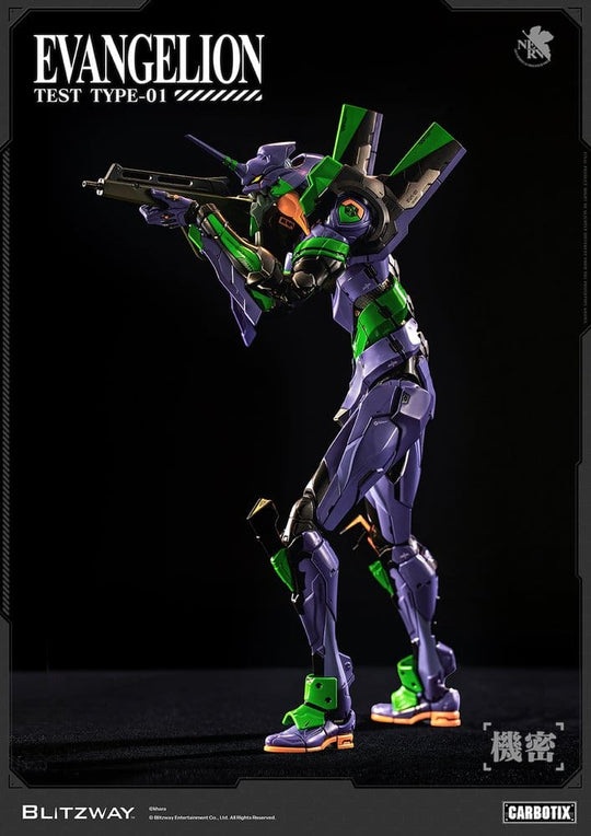 Evangelion Carbotix Action Figure Evangelion Unit-01 Test Type (Standard Ver.) 33 cm