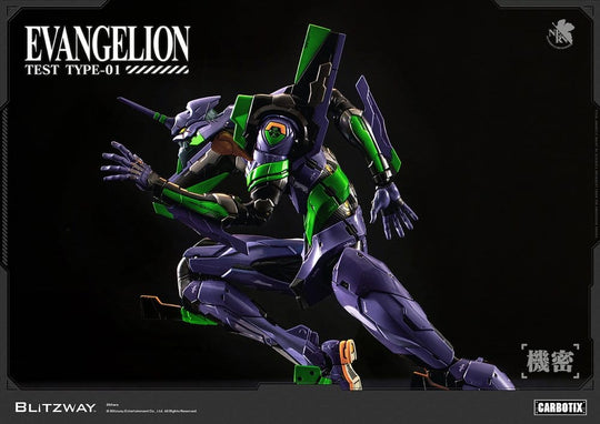 Evangelion Carbotix Action Figure Evangelion Unit-01 Test Type (DX Ver.) 33 cm