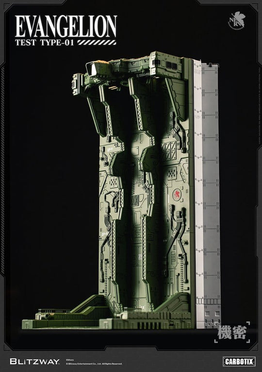 Evangelion Carbotix Action Figure Evangelion Unit-01 Test Type (DX Ver.) 33 cm