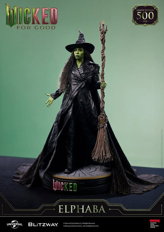 Wicked 2: For Good Superb Scale Statue 1/4 Elphaba 56 cm