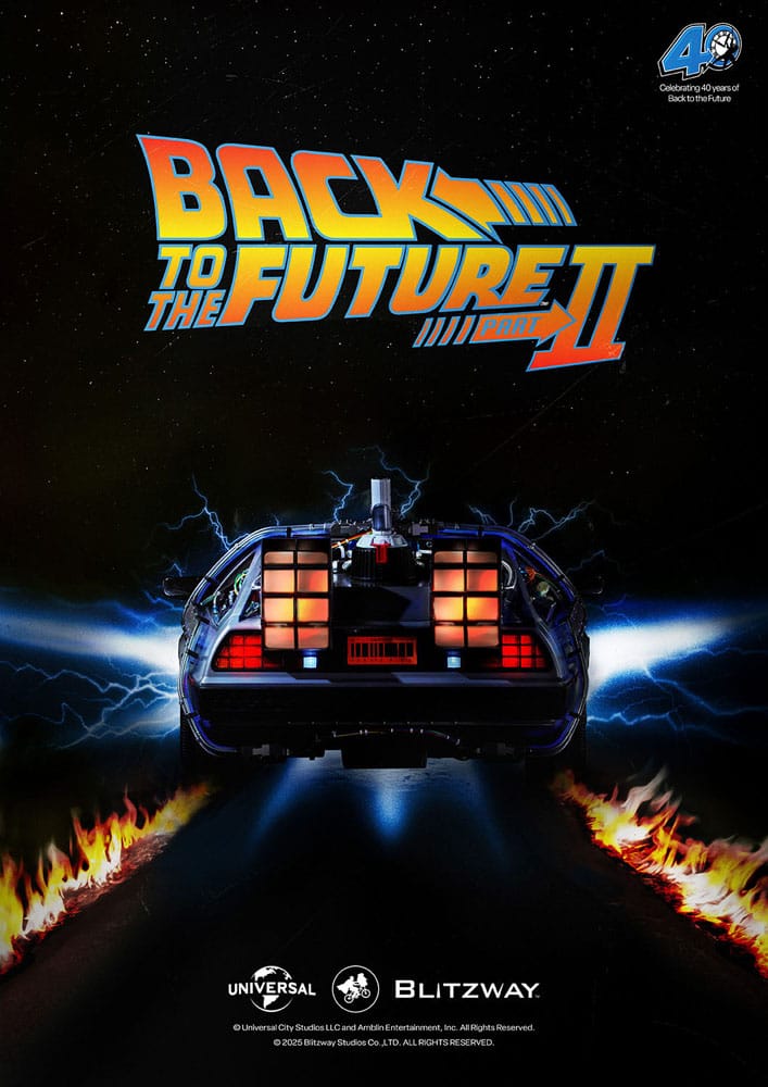 Back to the Future II Premium UMS vehicle 1/6 Time Machine 74 cm