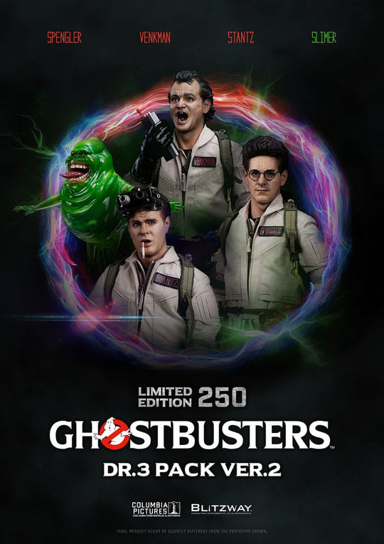 Ghostbusters Premium UMS Action Figure 3-Pack 1/6 Venkman, Stantz, Spengler Ver. 2 31 cm